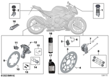 Load image into Gallery viewer, BMW Motorrad - Genuine Brake Pads - Front - M 1000 / S 1000 Models - 34117914569