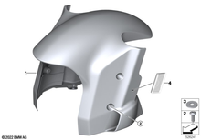 Load image into Gallery viewer, BMW Motorrad - Front Wheel Fender - Carbon Fiber - S 1000 RR / M 1000 RR - 46615B5E949