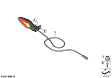 Load image into Gallery viewer, BMW Motorrad - Genuine BMW Multifunctional Turn Signal Lamp - 63237924982