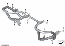 Load image into Gallery viewer, BMW Motorrad Engine Protection Bar - Left - Black - Genuine BMW - F 700/750/800/850/900 GS - 77145A5A555