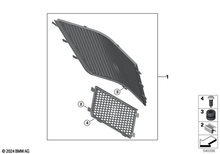 Load image into Gallery viewer, BMW Motorrad - Genuine BMW Grille Protector - S 1000 R/RR/XR - M 1000 R/RR/XR - 77315B34B75