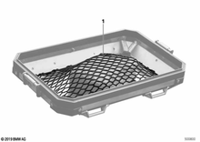 Load image into Gallery viewer, BMW Motorrad - Genuine BMW Cargo Storage Net for Aluminum Case - 77402464350