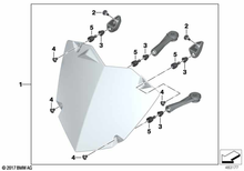 Load image into Gallery viewer, BMW Motorrad - Genuine BMW Headlight Protection Guard - R 1200/1250 GS/GS Adventure - 77518530685