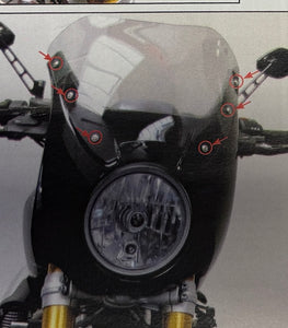 Wunderlich Daytona Fairing (Black) for BMW R9T