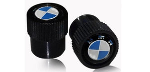 Genuine BMW Aluminum Motorcycle Tire Valve Stem Caps (2 in a pack)